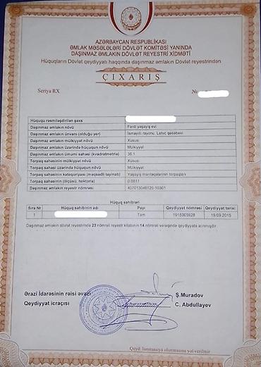 Həyət evləri və villaların satışı: 3 otaqlı, 50 kv. m, Orta təmir — 17