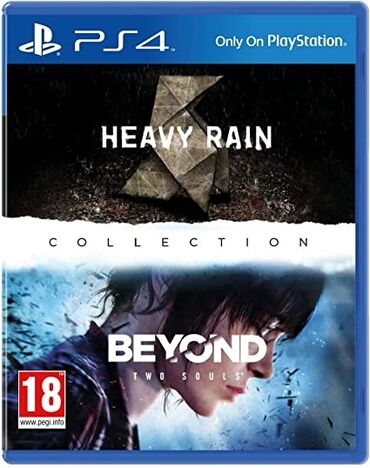 Oyun diskləri və kartricləri: Ps4 heavy Rain beyond two souls