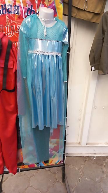 Платья: Детское платье, цвет - Голубой, Новый — 9