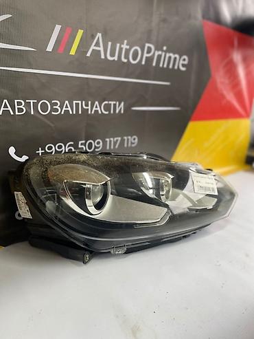vw: Передняя правая фара Volkswagen 2015 г., Б/у, Оригинал, Германия — 2