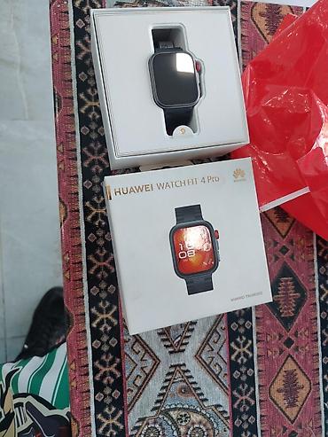 smart 2021: Huawei Watch Fit 4 Pro – ağıllı saat - Rəng: qara korpus və qara — 3