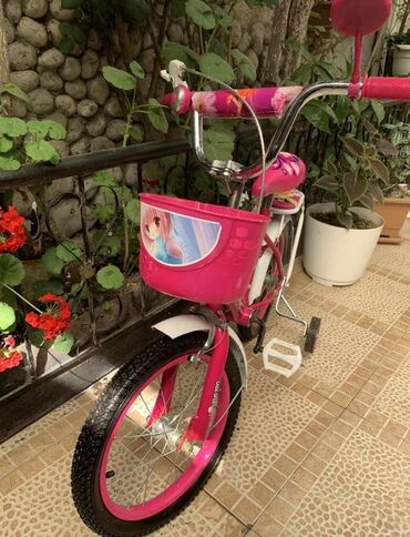 velosebetler: Б/у Четырехколесные Детский велосипед 16", скоростей: 1, Самовывоз