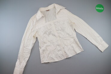 458 товарів | lalafo.com.ua: Жіноча блуза у смужку Elly р. S Довжина: 59 см Довжина рукава: 63 см