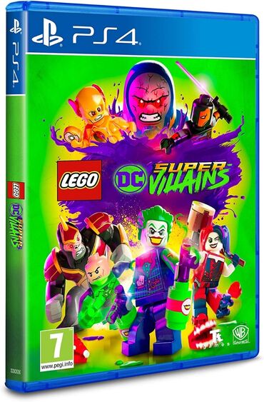 Oyun diskləri və kartricləri: Ps4 lego dc super villains