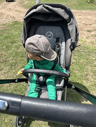 cybex priam: Коляска прогулочная Cybex Priam (серый меланж) - Сиденье реверсивное — 1