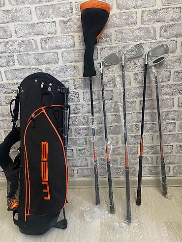 İdman və istirahət: Salam golf seti satılır hədiyyə alınıb paketdi istifadə olunmayib — 1