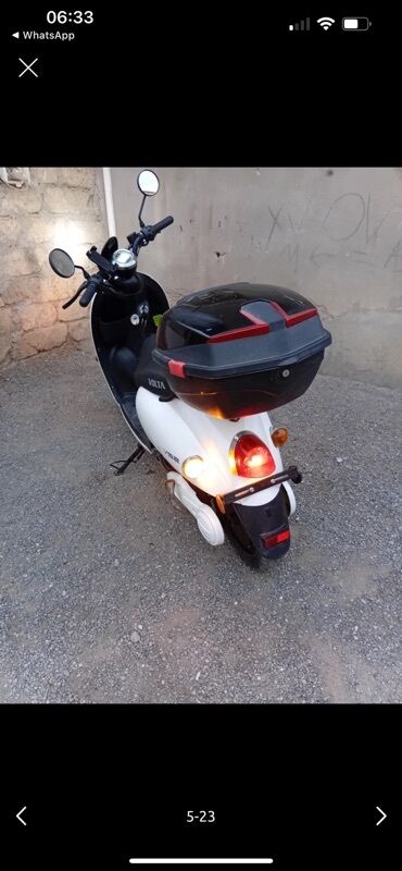 Mopedlər,skuterlər: Şəxsi Volta VS2 elektroskuterimi satıram. Vəziyyət: min və sür — 12