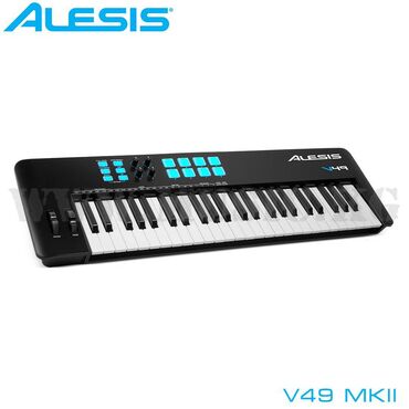 ударные музыкальные инструменты: Midi-клавиатура Alesis V49 MKII Универсальный USB-MIDI-контроллер