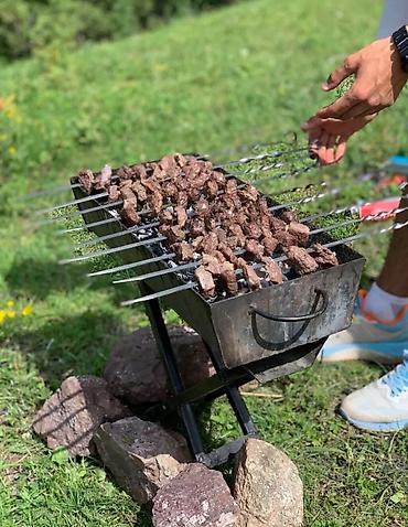 Казаны: Арендага берилет Казан с металлической печью-подставкой для — 13