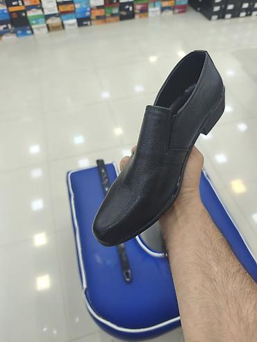 bjk forması: Məhsul: Kişi ayaqqabıları – klassik və gündəlik modellər - Qara dəri — 2