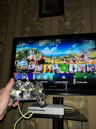 Xbox One: Xbox One S (ağ rəng) 500Gb 36 Oyun 2 Cd Ufc4+Fifa19 Gamepass deyil — 7