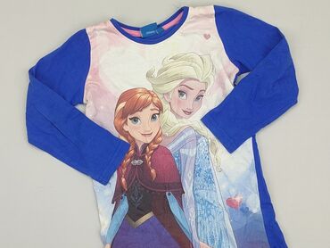 gładka czarna bluzka: Bluzka, Disney, 3-4 lat, 98-104 cm, stan - Dobry