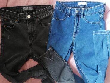 farmerke levis 501: Dvoje farmerki xs 34 a moze i 32 1000 sinsay i primark