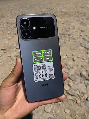 света музука: Infinix Smart 9 HD, Новый, 128 ГБ, цвет - Черный, 2 SIM — 1