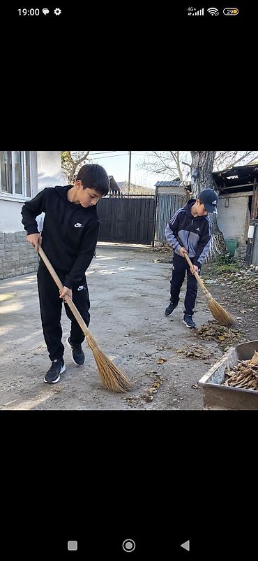 Уборка территории, Уборка двора и сада at lalafo.kg Уборка территории, Уборка двора и сада