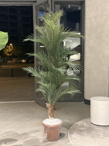 Süni güllər: Dekorativ süni ağaclar dəsti - Model 1: Varlıqlı yarpaqlı dekorativ — 22