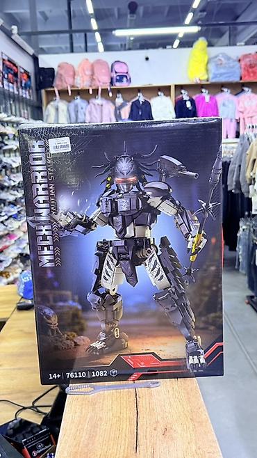 Конструктор MECH WARRIOR — серия крупных механических фигурок для