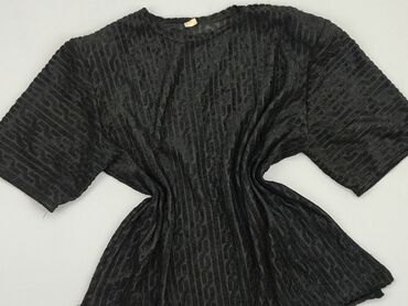 bluzki prześwitujące czarne: Blouse, XL (EU 42), condition - Very good