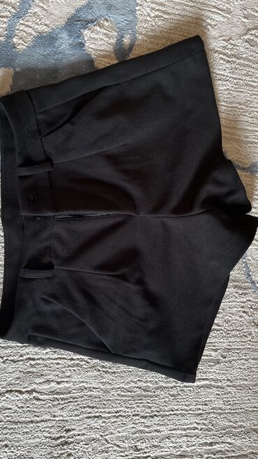 шорты с завышенной талией для полных: Повседневные шорты, Короткая модель, S (EU 36), M (EU 38)