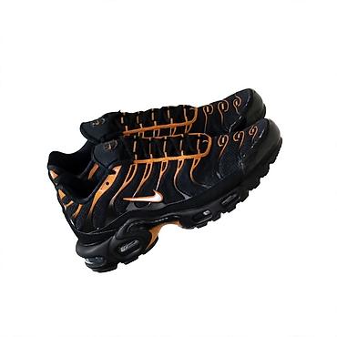 nike structure cena: Nike Air Max Plus (TN) patike – crno/narandžasta kolor šema - — 1