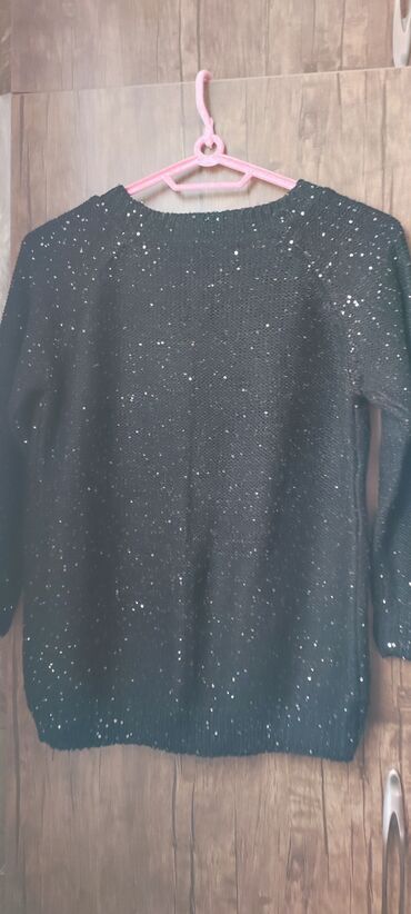 Sviterlər: Sviter, M, rəng - Qara — 8