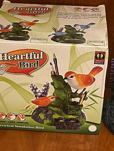 karandaşlar: Məhsul: Heartful Bird – Elektriklə işləyən simulyasiya quş fiquru və — 4