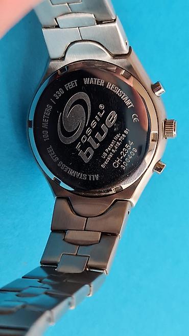 Ručni satovi: Fossil Blue muški hronograf – model CH-2354 - Kućište i narukvica od — 3