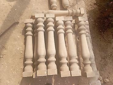 daşlar: Dekorativ beton balyustrlar (balyustrad sütunları) - Material: Döküm — 1