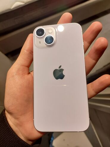 Apple iPhone: IPhone 14, 128 GB, Çəhrayı, Barmaq izi, Face ID