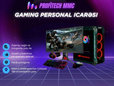 Техника для кухни: Gaming Personal İcarəsi 🔹 PROFITECH MMC təqdim edir 🔹 🎮 Oyun, dizayn