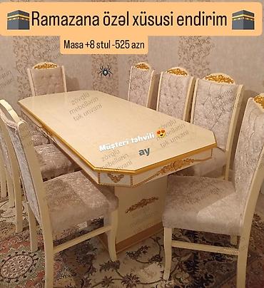bağ masa və oturacaq dəstləri: Masa stol stul desti — 1