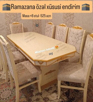 metbex su kranlari: Masa stol stul desti