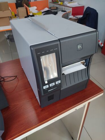 Barkod, çek printerləri: Zebra ZT411 barkod sənaye printer yenidir + bir illik rəsmi zəmanət