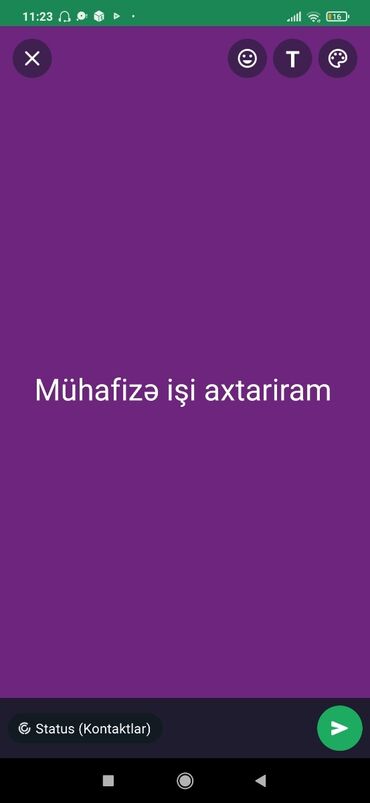 Mühafizə, təhlükəsizlik: Mühafizə işi axtariram