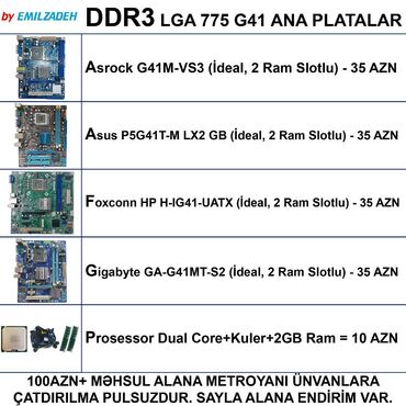 Termopasta: Ana Platası Asus Gigabyte Foxconn Asrock, İşlənmiş