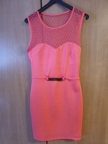 elegantna haljina i patike: S (EU 36), bоја - Roze, Večernji, maturski, Na bretele