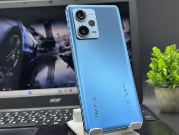 Redmi: Redmi, Redmi Note 12 Pro+ 5G, Новый, 256 ГБ, цвет - Голубой, 2 SIM