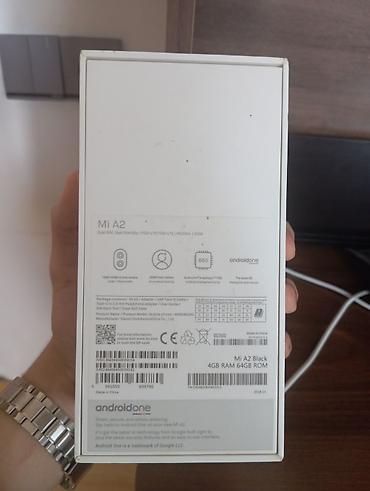 mi band 9: Xiaomi Mi A2, 64 GB, rəng - Qara, 
 Düyməli, Barmaq izi — 2