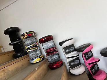 Elektrikli samokatlar: Tutacaqlı segwayHoverboard — iki təkərli, elektriklə işləyən bir növ — 3