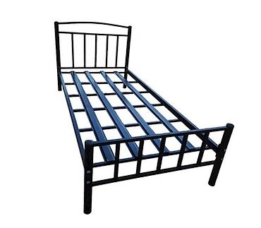 Çarpayı Karkası 292107 – Qara (200x90 sm) Minimalist dizaynlı, yüksək