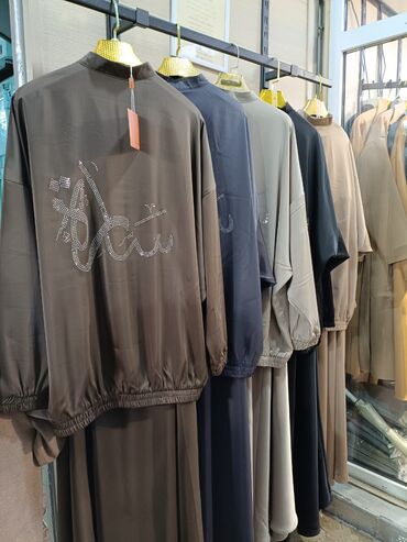 Халаты: Женские абаи — коллекция базовых и нарядных моделей - Свободный — 20