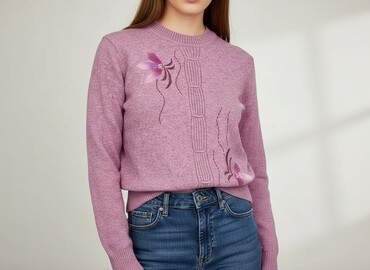 tu sweter: Sweter damski, rozmiar M