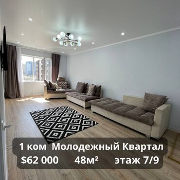 диван др: 1 комната, 48 м², 108 серия, 7 этаж