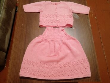 saçaqlı pijama: Uşaq dəsti, Qız üçün, 0 - 3 ay, Baby Pink