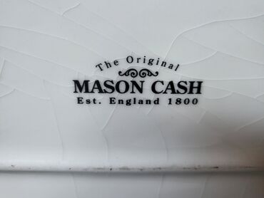 Ostalo posuđe: Posuda za hleb,peciva,itd.engleska,original Mason Cash. 2000g.+ — 2