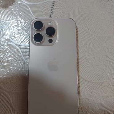 ayfon 4 s: IPhone 16 Pro, 128 GB, Desert Titanium, Face ID, Sənədlərlə, Zəmanət