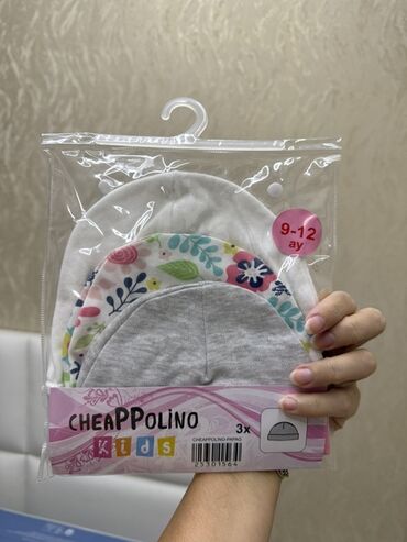 детские альбомы для фотографий: CheAPPolino Kids uşaq papaqları dəsti - Paketdə 3 ədəd papaq - Ölçü