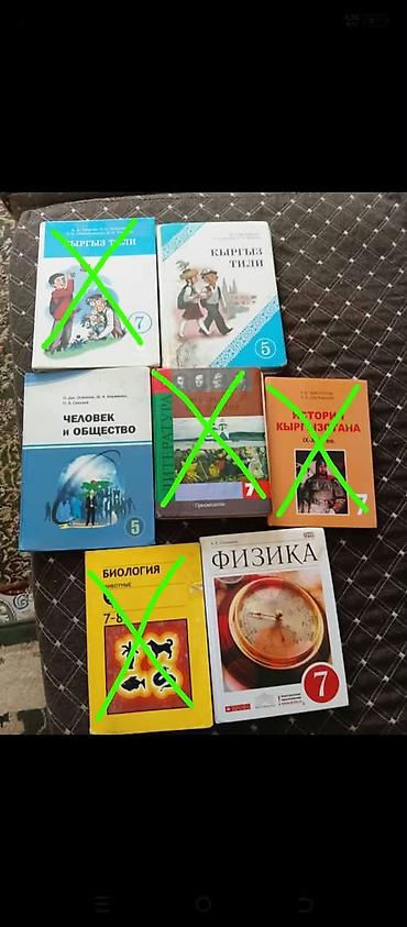 Книги и журналы: Школьные учебники (комплект, разные предметы и классы) Состав по — 1