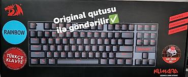 Техника и электроника: Redragon K552 RGB mexaniki oyun klaviaturası – kompakt TKL — 8