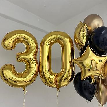 Воздушные шары и принадлежности: Наборы воздушных шаров с цифрами и декоративными связками - Большие at lalafo.kg — 2 Воздушные шары и принадлежности: Наборы воздушных шаров с цифрами и декоративными связками - Большие — 2